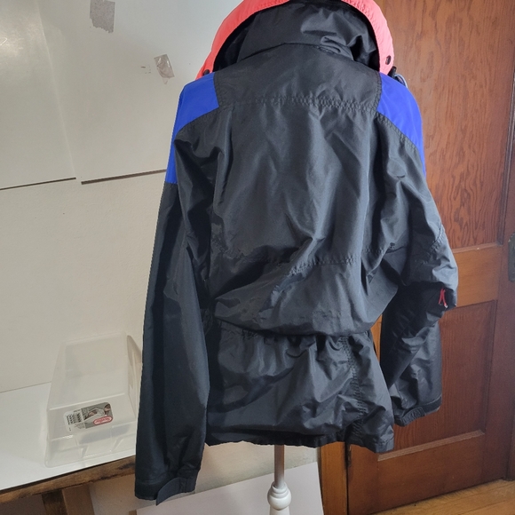 Vntg Mens Columbia Radial Sleeve Color Block Nylon jacket Size XL - Picture 10 of 12